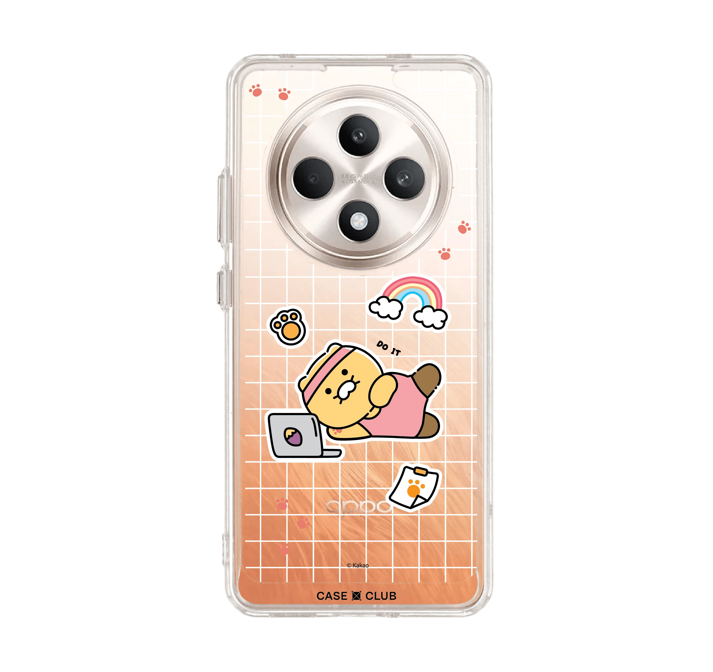 เคสใส oppo reno 12f kakao diary choonsik workout